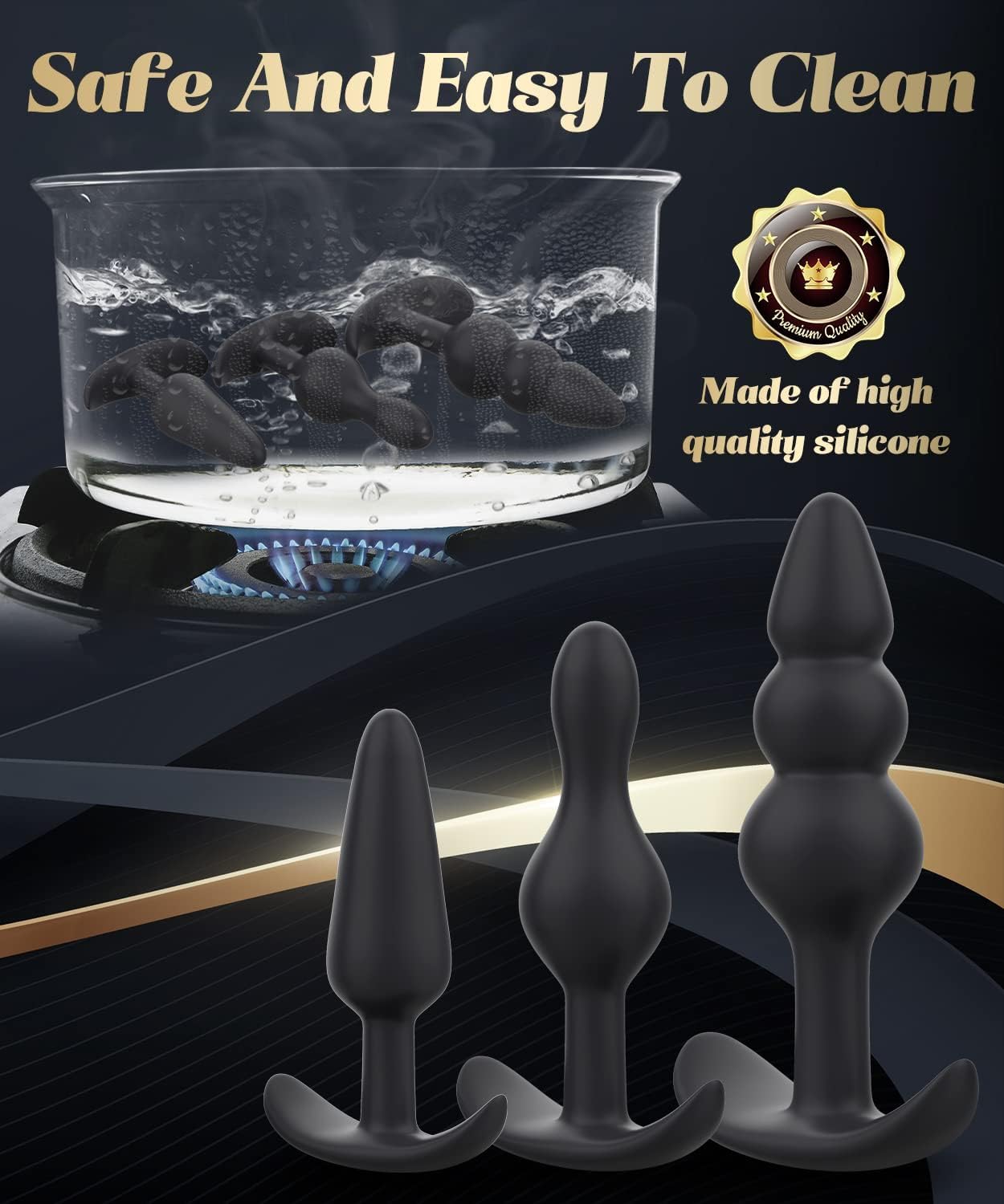 Wildone - Butt Plug 3 Pack