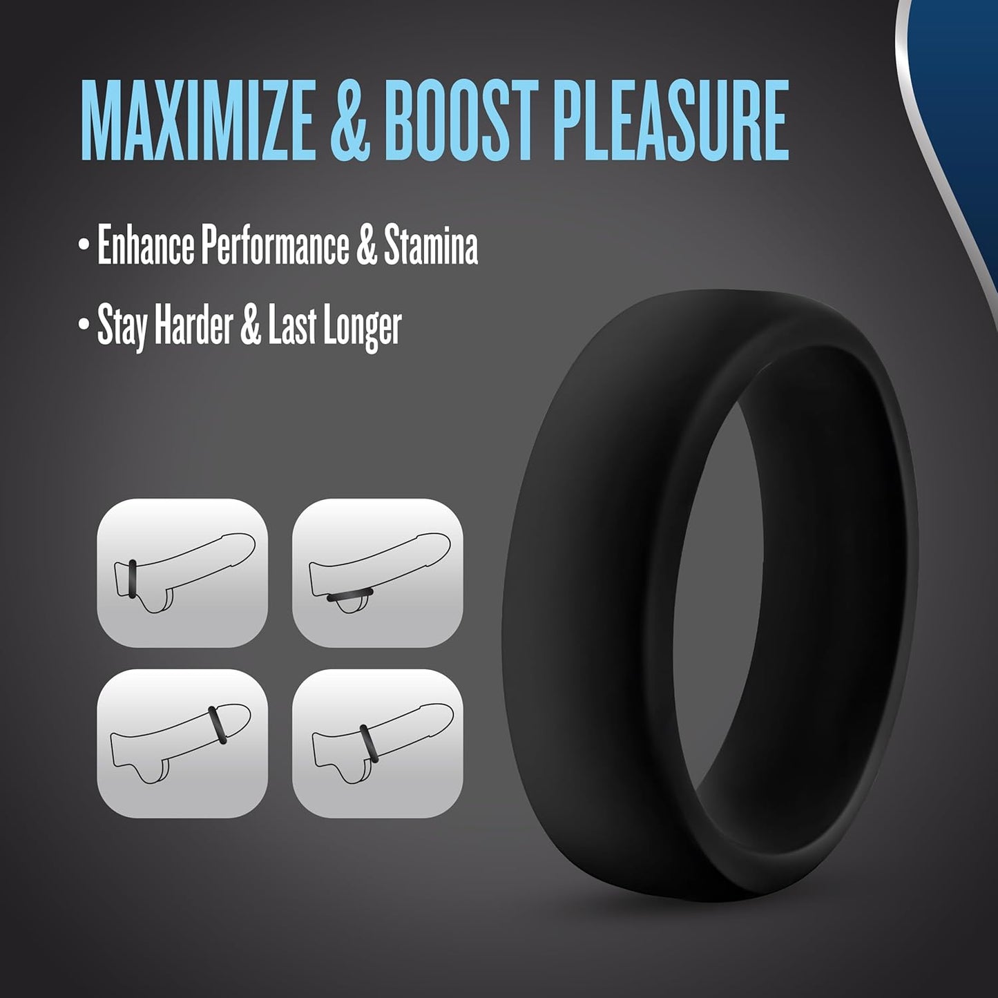 Performance - Silicone Pro Cock Ring