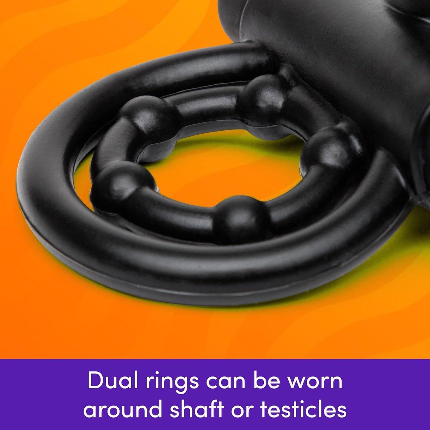 LoveHoney - Bionic Bullet Rabbit Vibrating Cock Ring