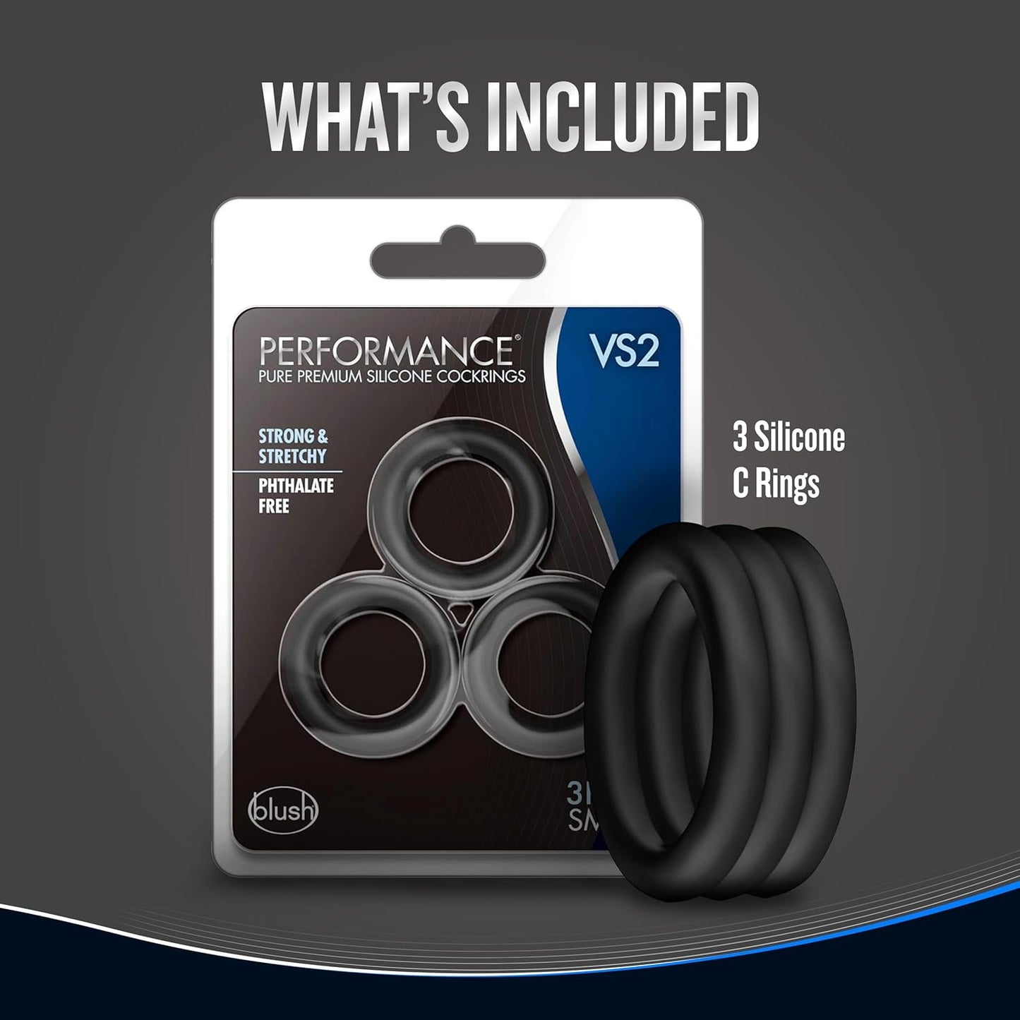 Performance - VS2 Pure Premium Silicone Cock Rings