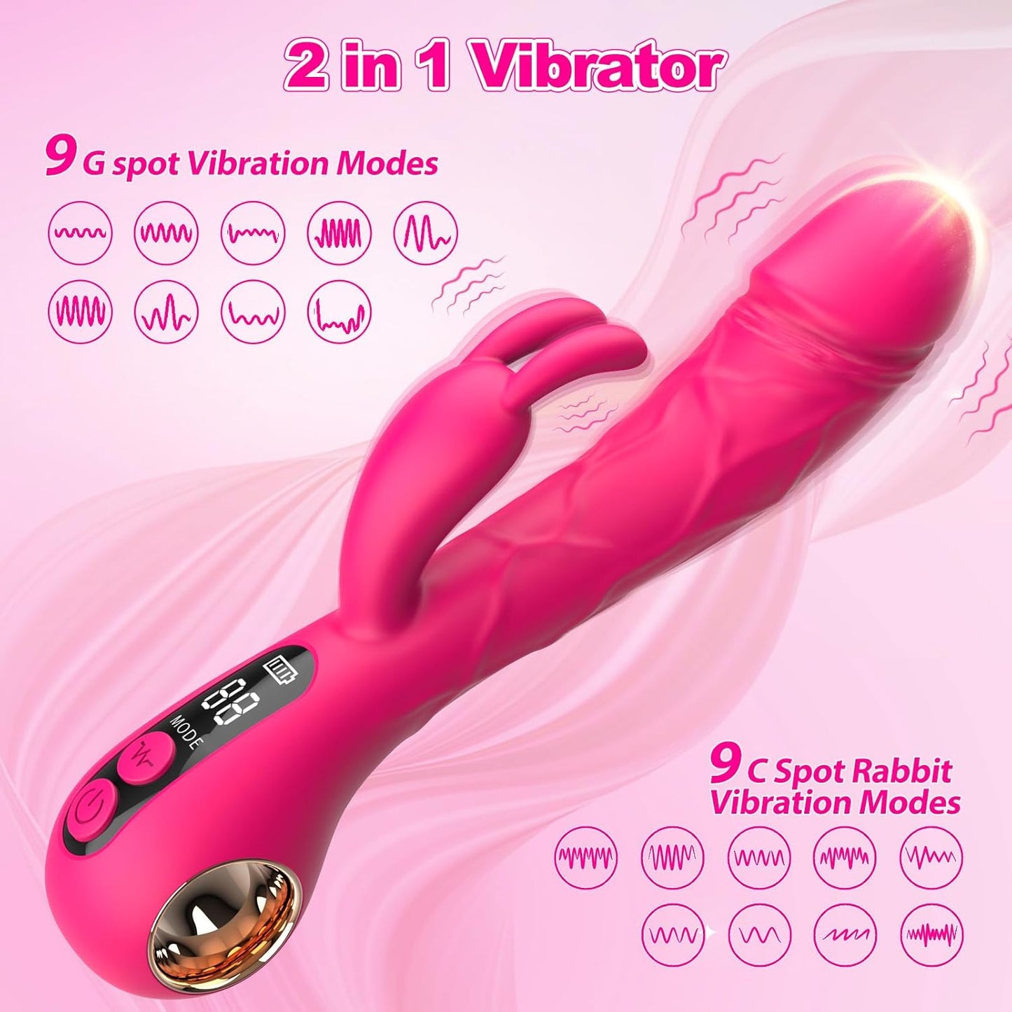 Adorime - G Spot Rabbit Vibrator