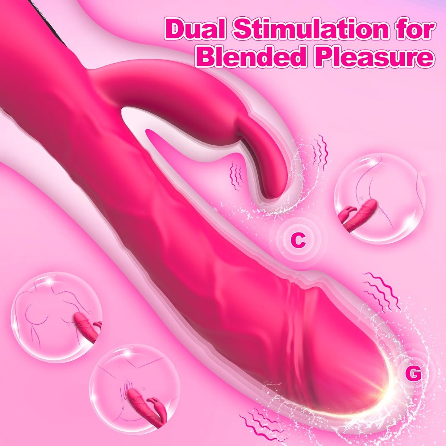 Adorime - G Spot Rabbit Vibrator