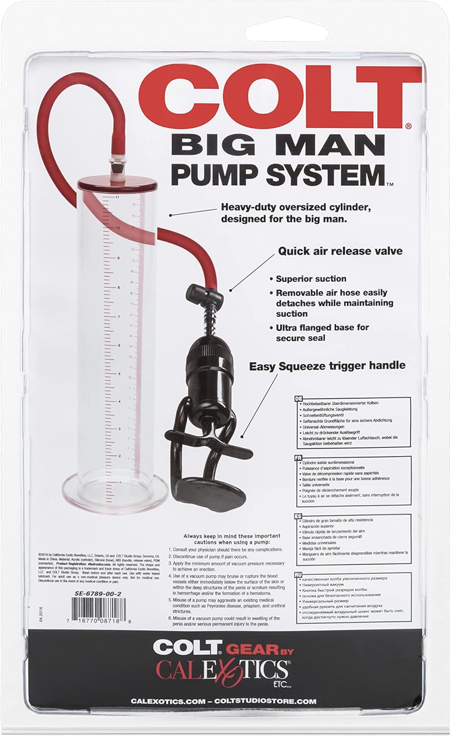 CalExotics - Colt Big Man Pump System
