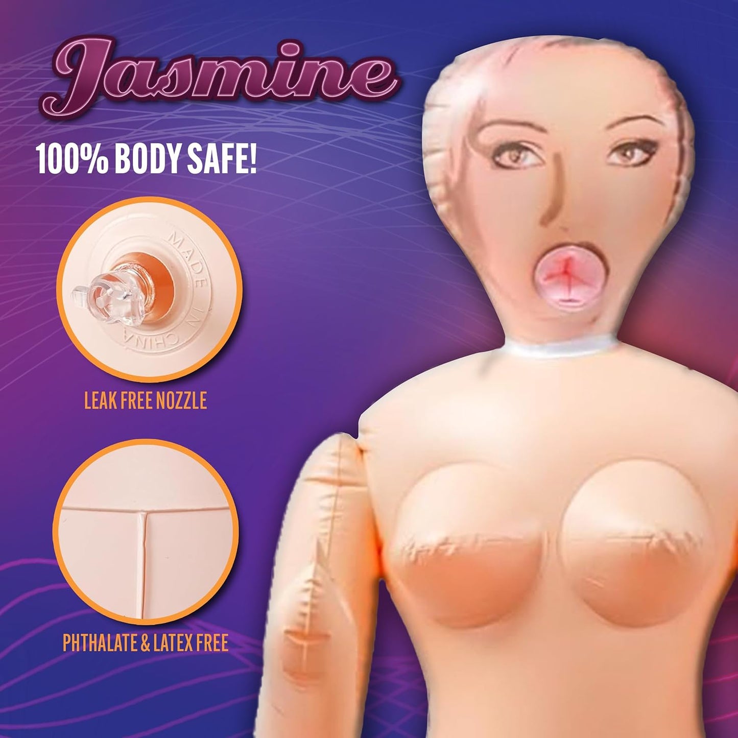 Blush Novelties - Sweet Jasmine Full Body Blow Up Sex Doll