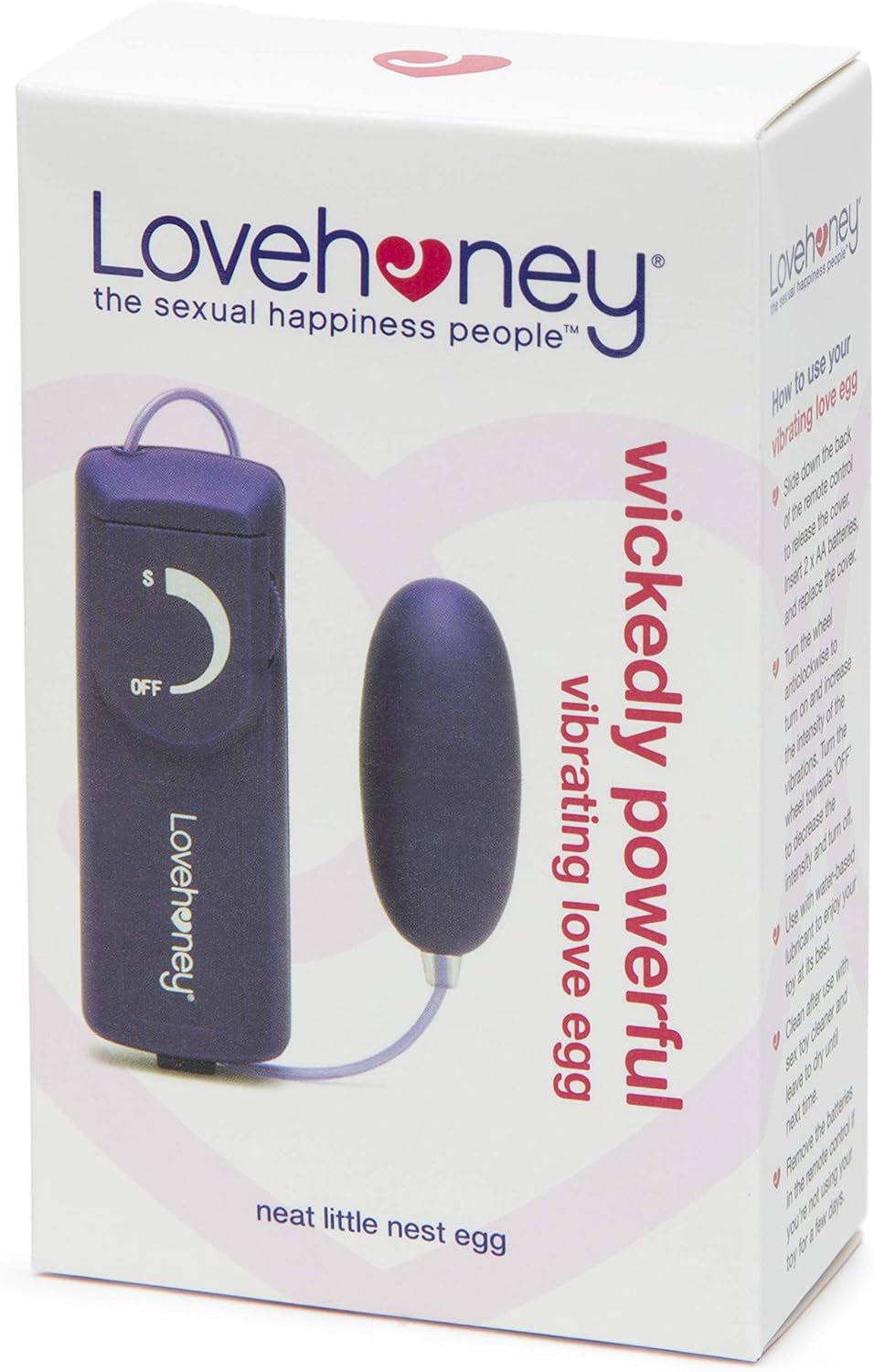 LoveHoney - Wickedly Powerful Vibrating Egg