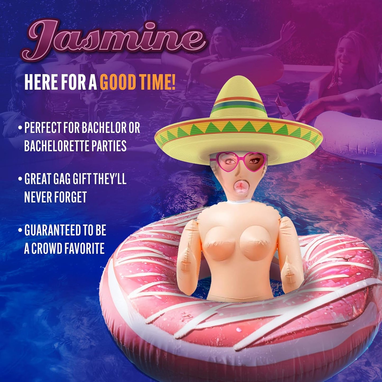Blush Novelties - Sweet Jasmine Full Body Blow Up Sex Doll