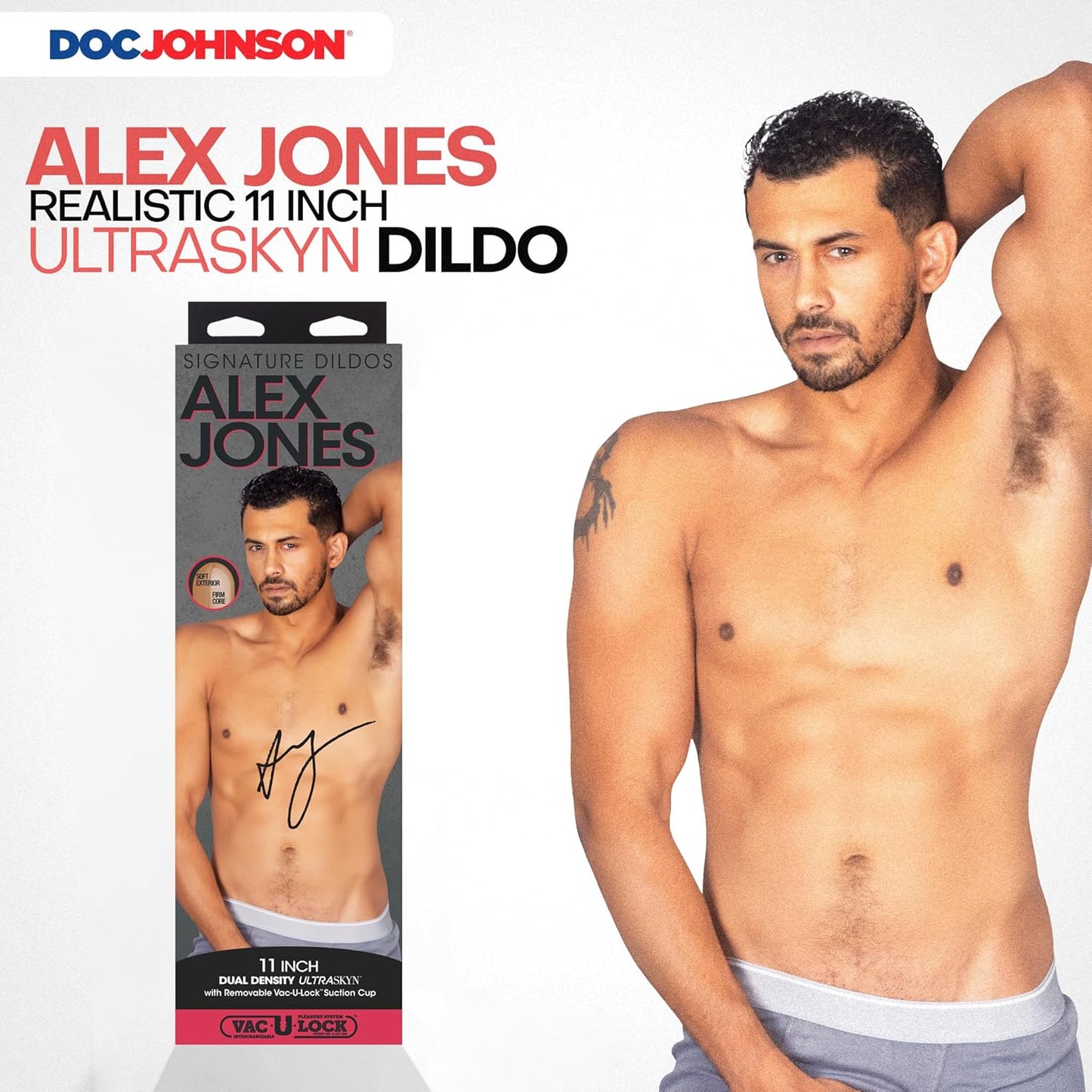 Doc Johnson - Signature Cocks 11 Inch Alex Jones