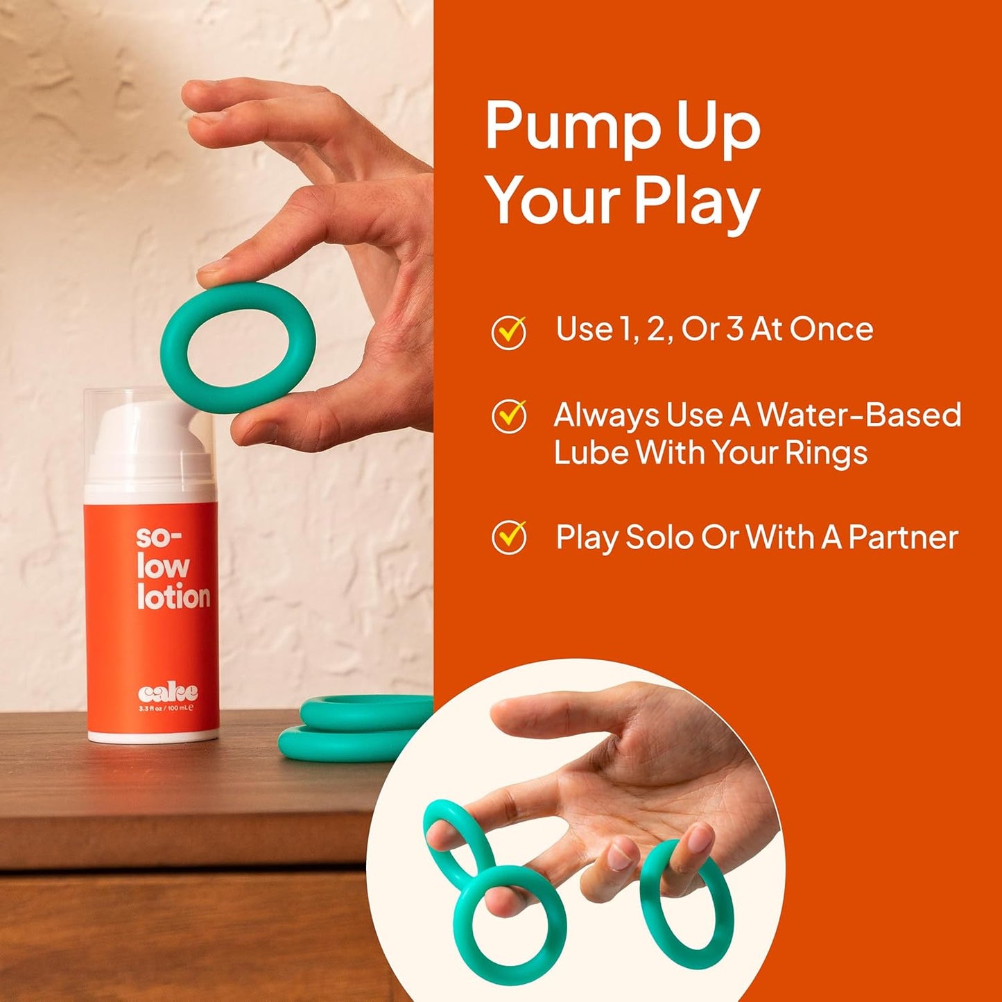 Hello Cake - Silicone Rings