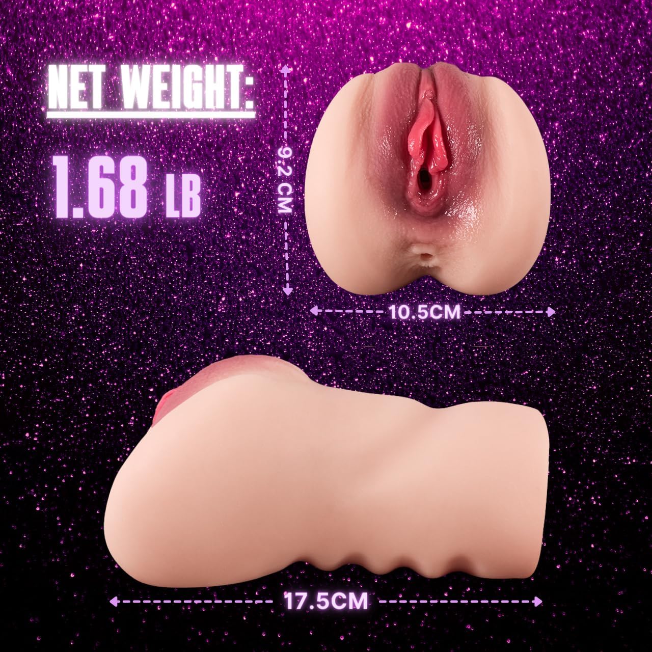 Cheeky Charm - 2-in-1 Male Masturbator