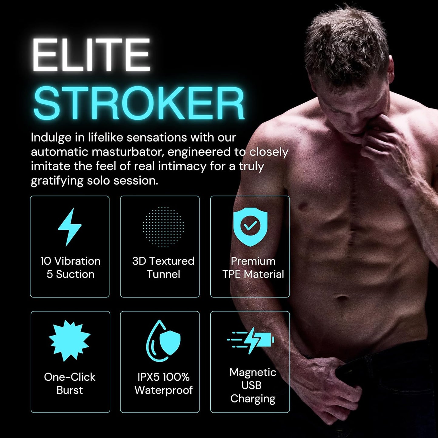 Pleasure Pulse - Elite Stroker