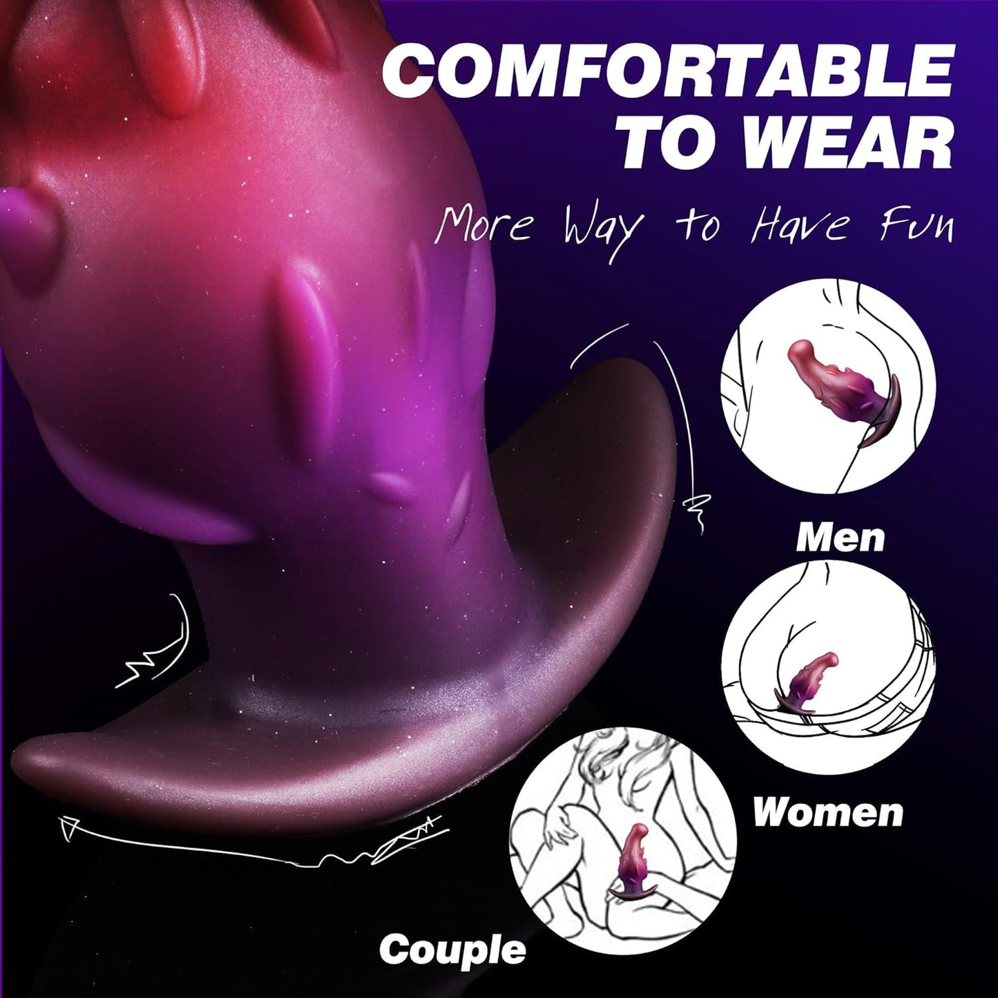 Catkoco - 6.5 Inch Fantasy Butt Plug