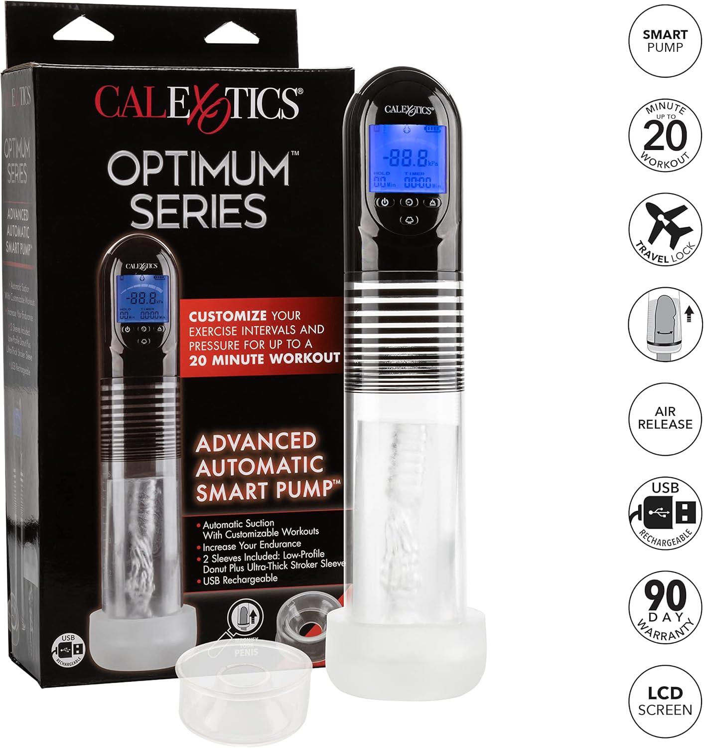 CalExotics - Optimum Series Advanced Automatic Smart Pump