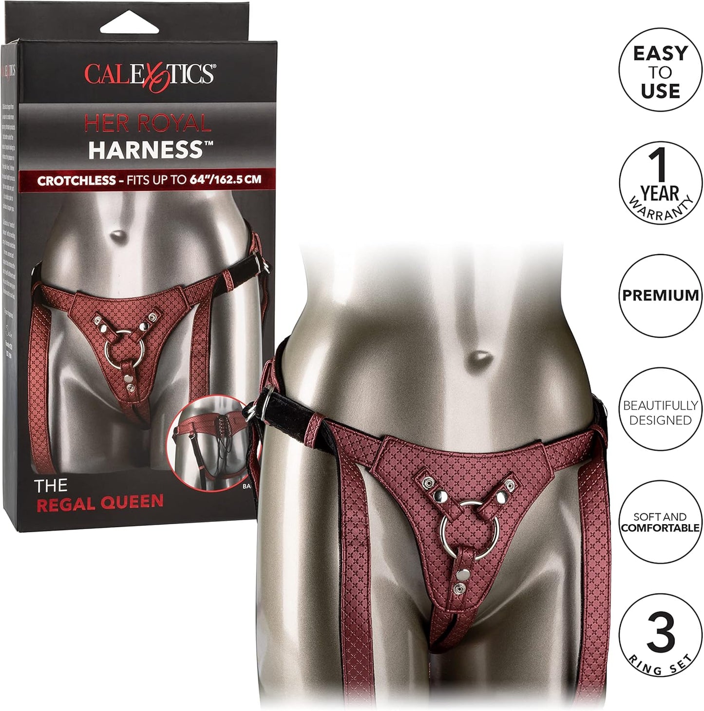 CalExotics - Her Royal Harness The Regal Queen