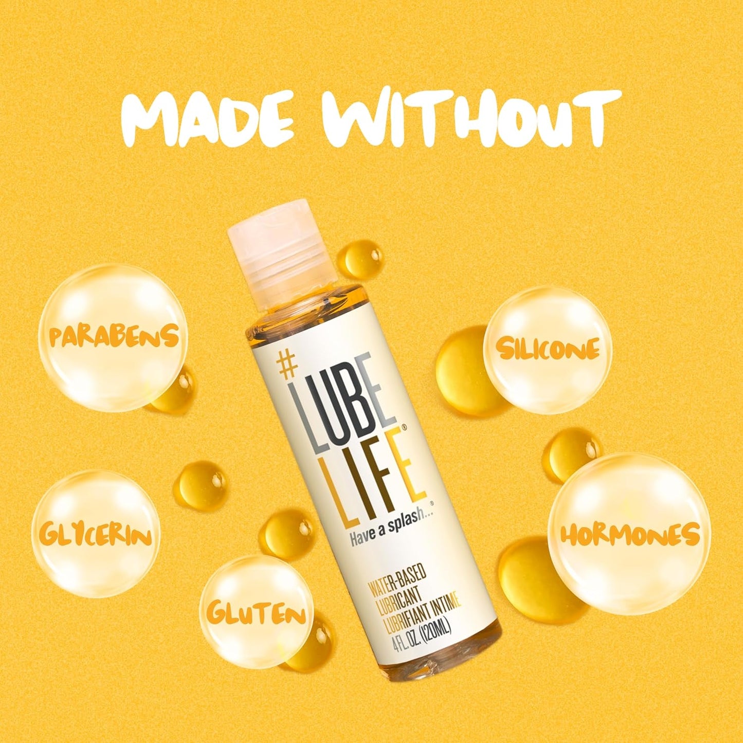 #LubeLife - Water Based Personal Lubricant (120 ml)