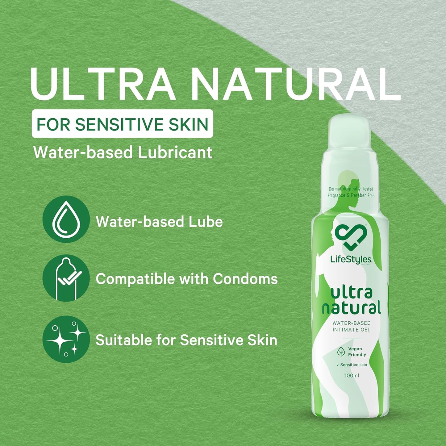 LifeStyles® - Ultra Natural Lubricant 100ml