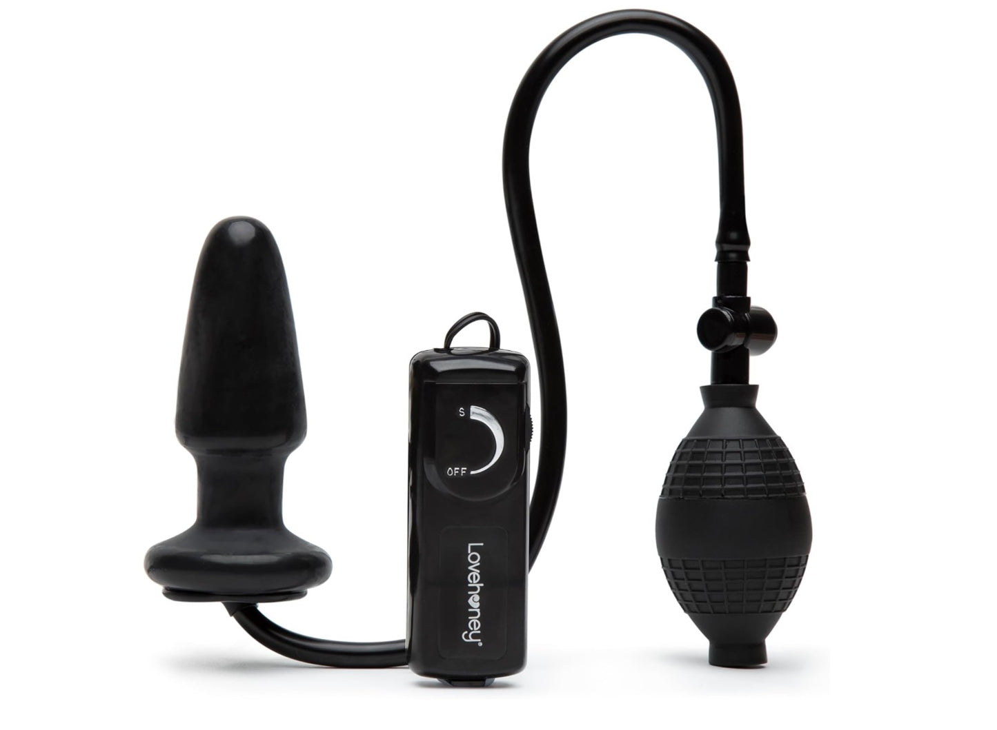 LoveHoney - Vibrating Inflatable Butt Plug