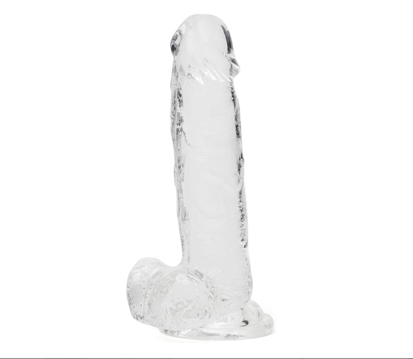 LoveHoney - Realistic 8 Inch Clear Dildo