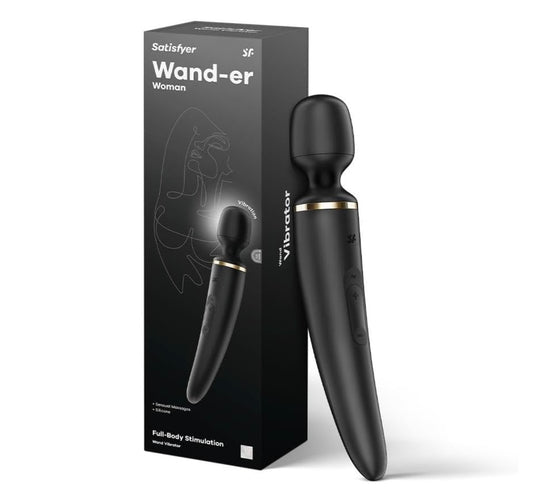 Satisfyer -  Wand-er Woman (Black)