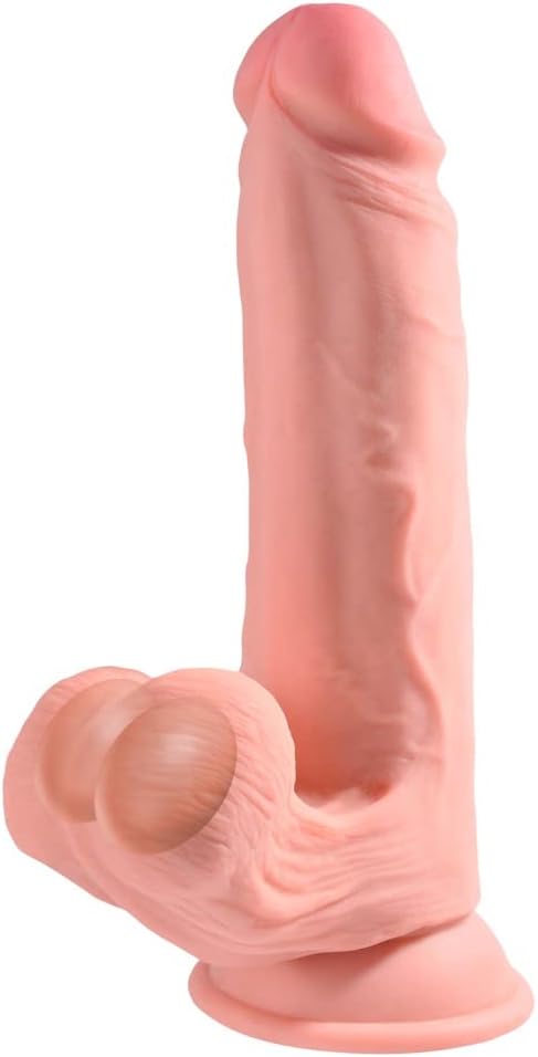 Pipedream - 9 Inch King Cock Triple Density With Swinging Balls