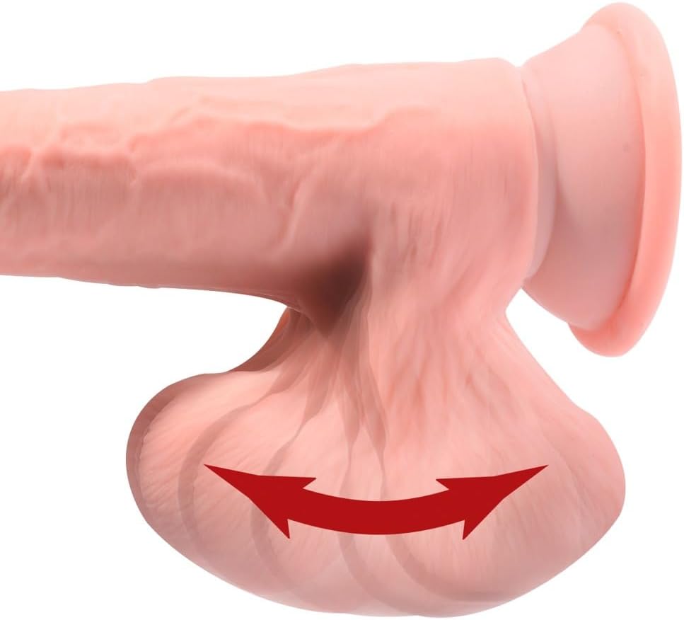 Pipedream - 9 Inch King Cock Triple Density With Swinging Balls