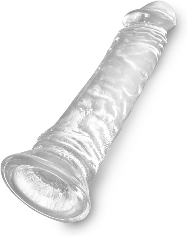 Pipedream - 8 Inch King Cock Clear