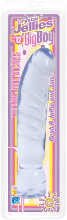 Doc Johnson - 12 Inch Crystal Jellies Big Boy