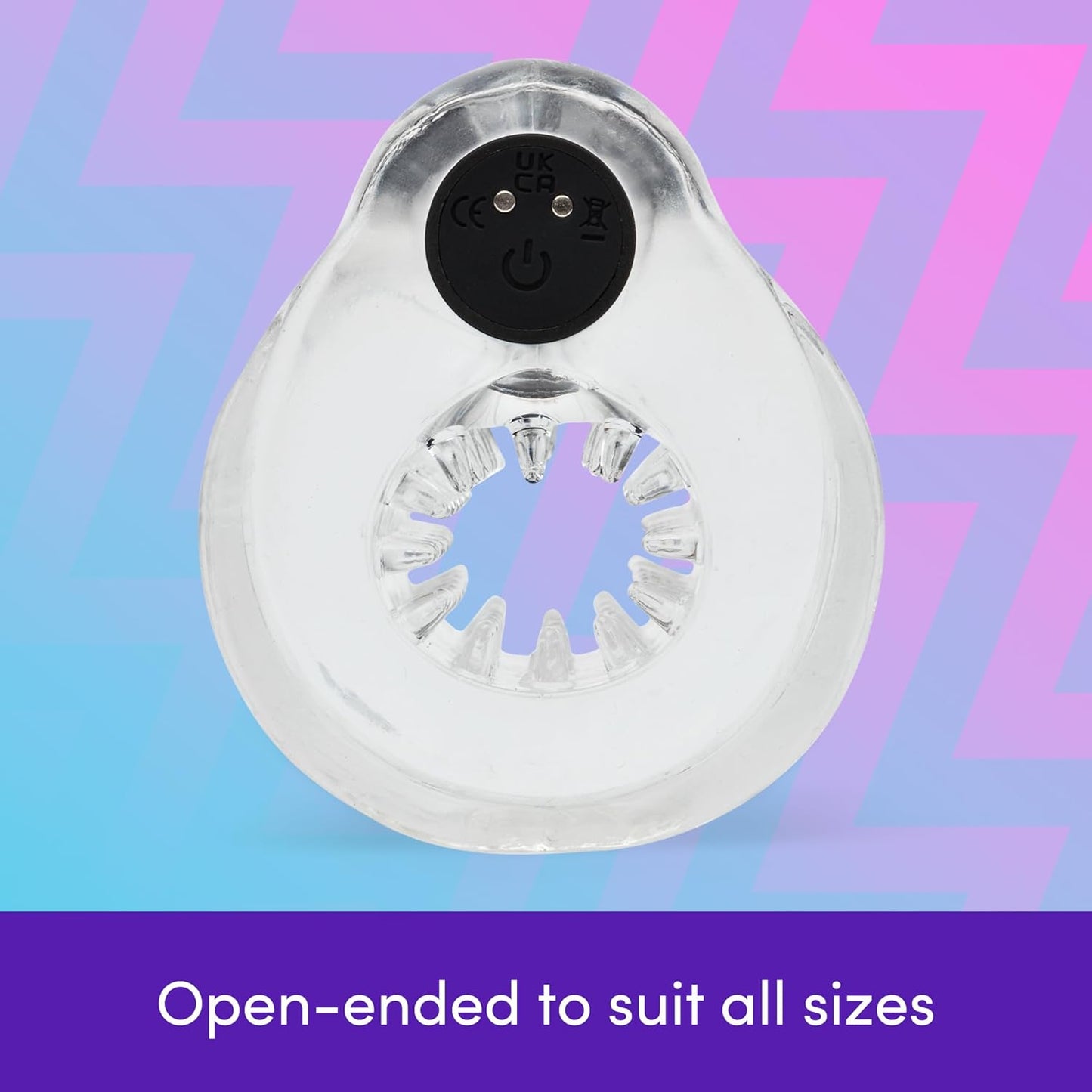 LoveHoney - Textured Vibrating Penis Sleeve