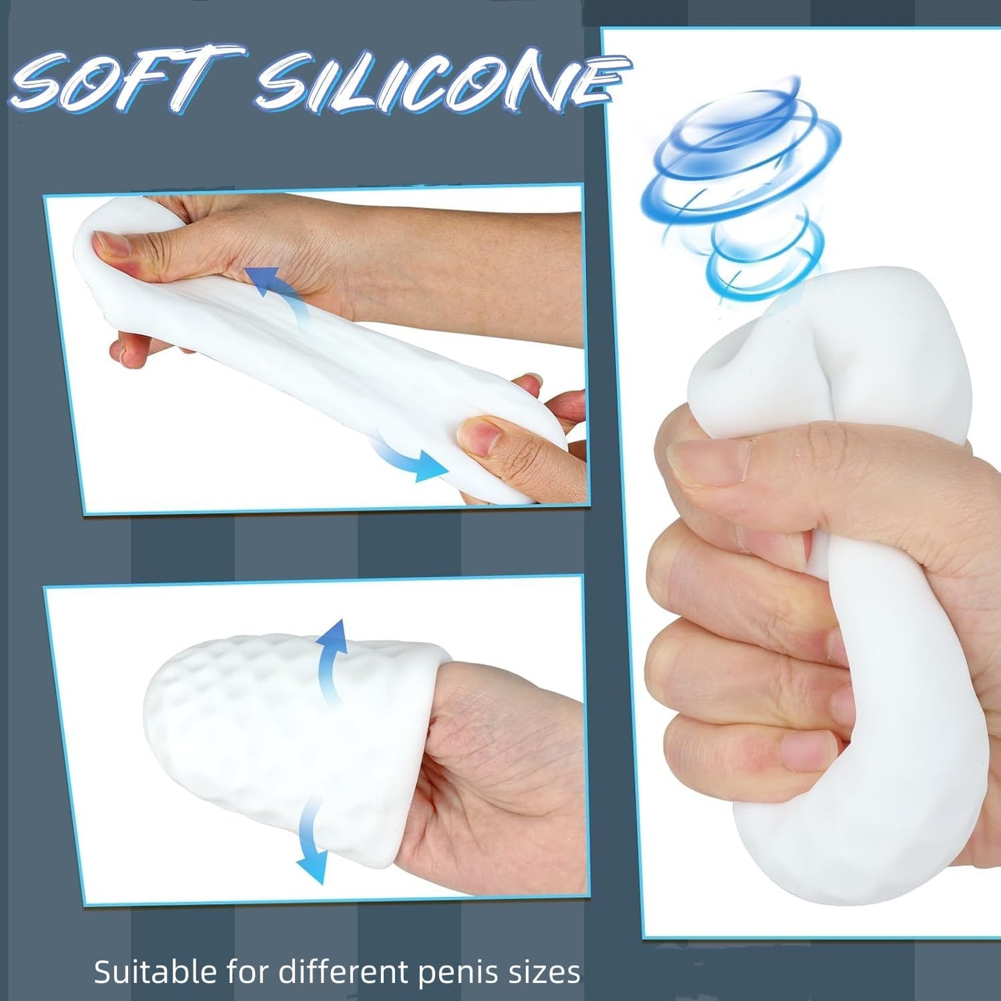 ELASTIC - Soft & Comfortable Pocket Pussy