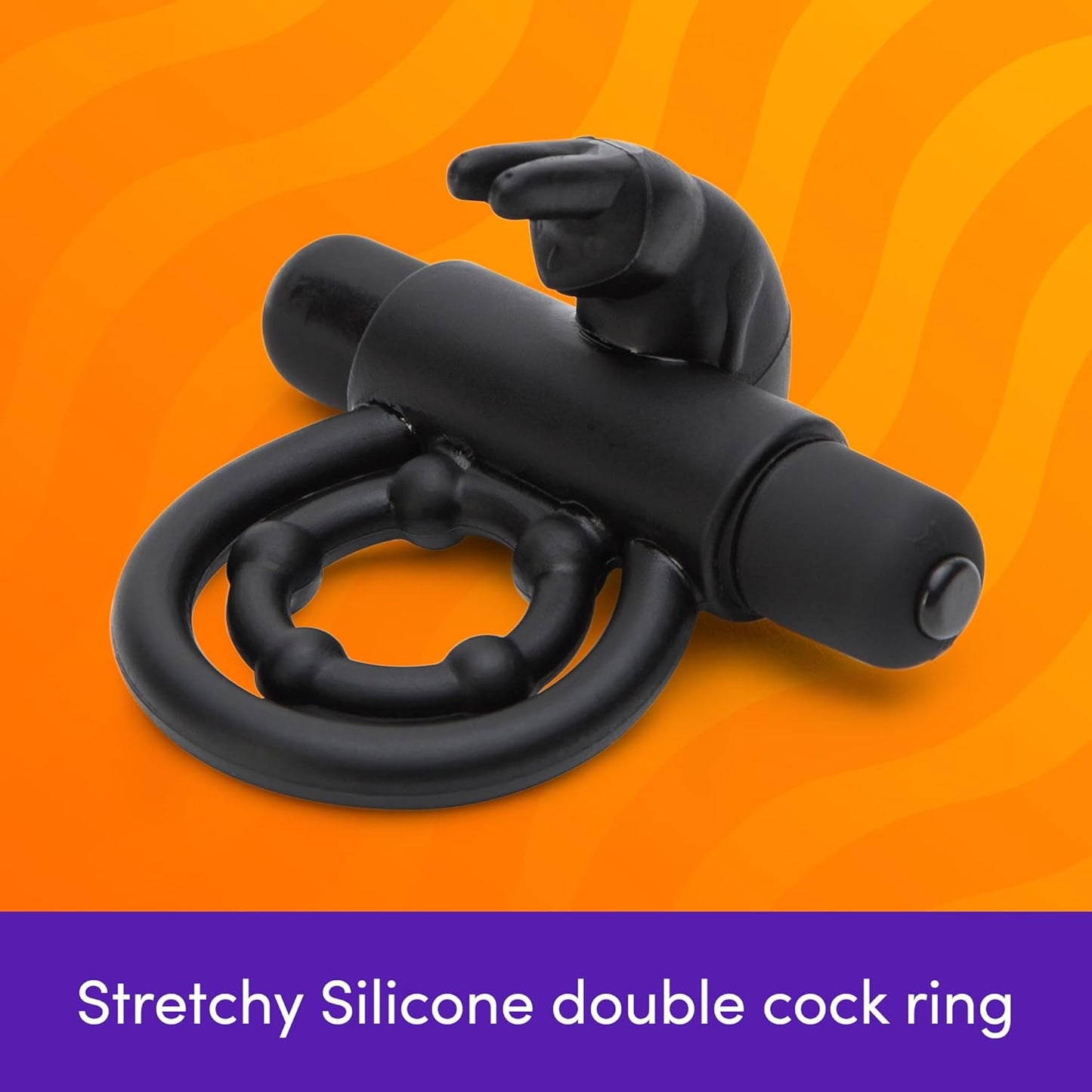 LoveHoney - Bionic Bullet Rabbit Vibrating Cock Ring