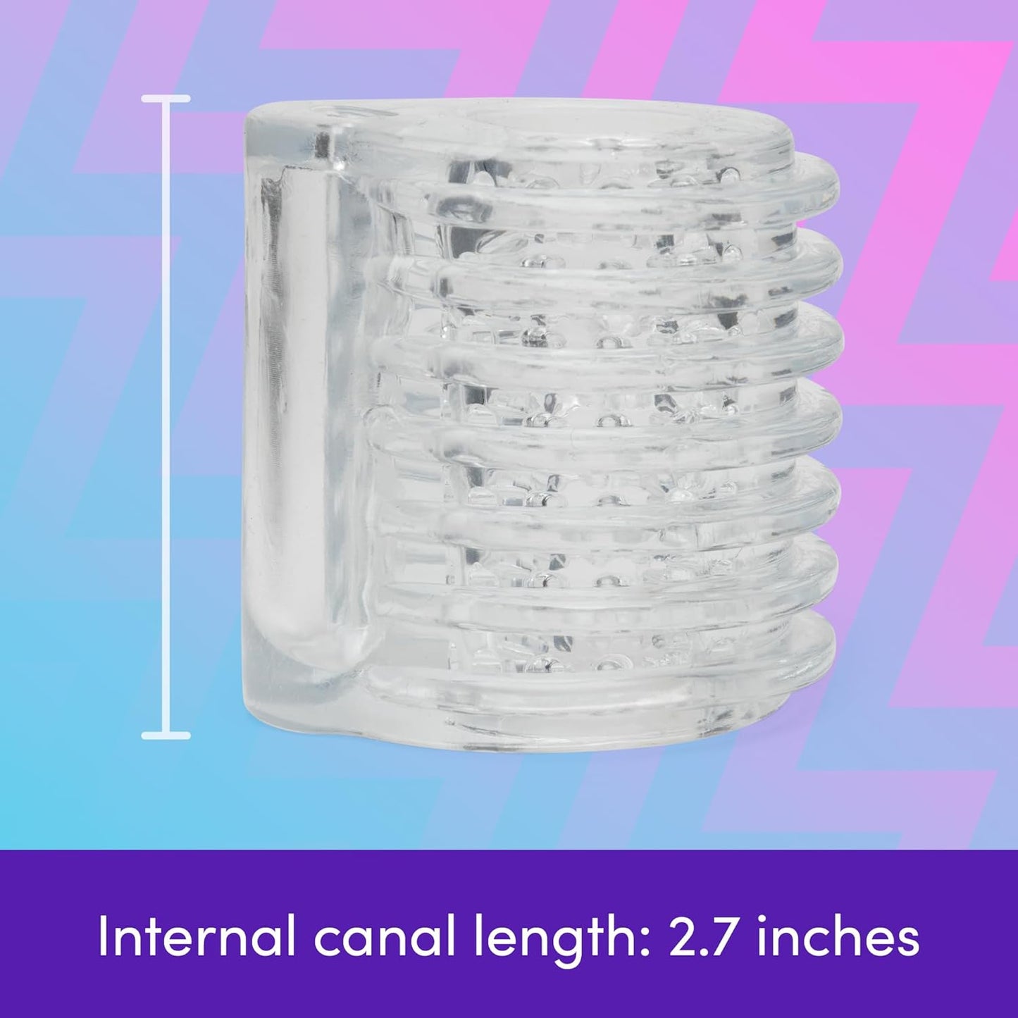 LoveHoney - Textured Vibrating Penis Sleeve
