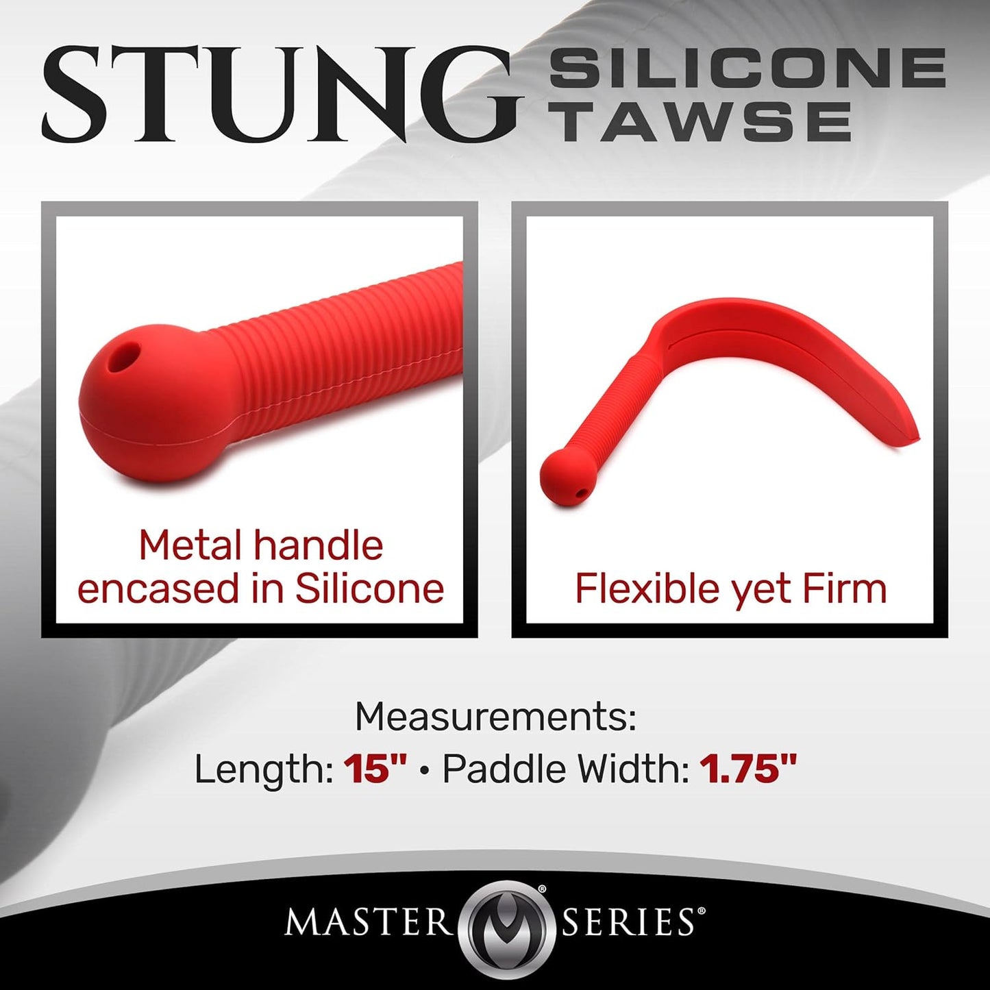 MASTER SERIES - Stung Dual Tip Silicone Paddle