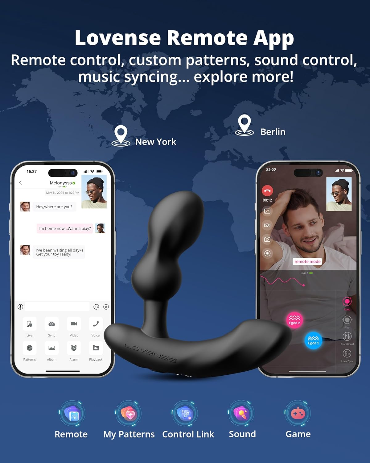 LOVENSE -  Edge 2 Male Prostate Massager