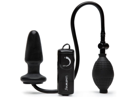 LoveHoney - Vibrating Inflatable Butt Plug