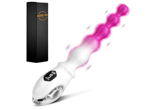 OzFuns - Vibrating Anal Beads Butt Plug