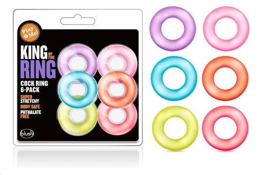 Blush Novelties - King Of The Ring 6 Pack
