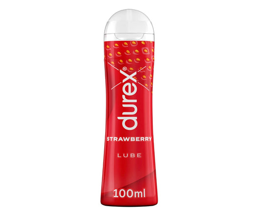 Durex - Strawberry Flavoured Lubricant (100 ml)