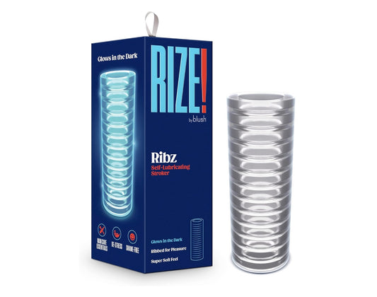 Blush - Rize! Ribz Self-Lubricating Masturbator
