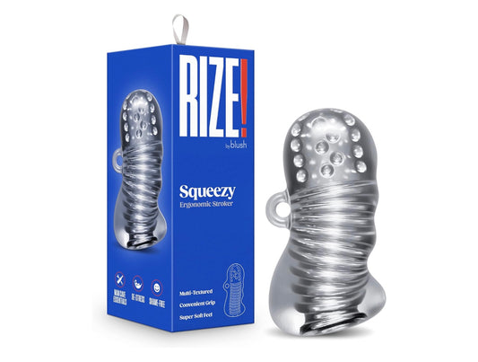 Blush - Rize! Squeezy Ergonomic Masturbator