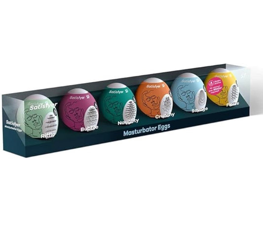 Satisfyer - Masturbator Eggs 6 Pack