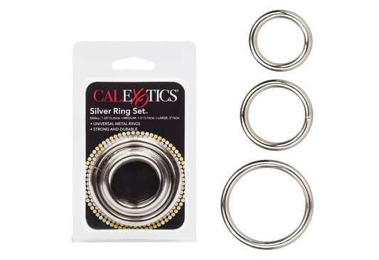 CalExotics - Silver Ring 3 Set