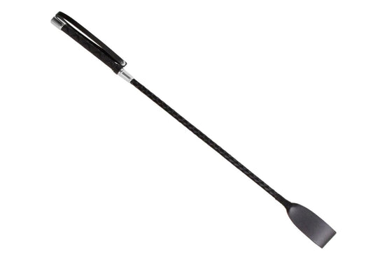 Love In Leather - Braided Satin Metal Ferrule Crop
